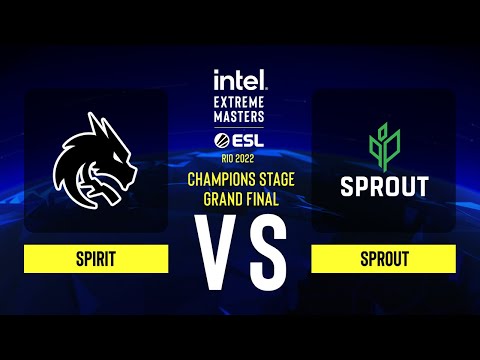 Spirit vs. Sprout - Map 2 [Vertigo] - IEM Rio Major 2022 - Legends Stage - ROUND #4