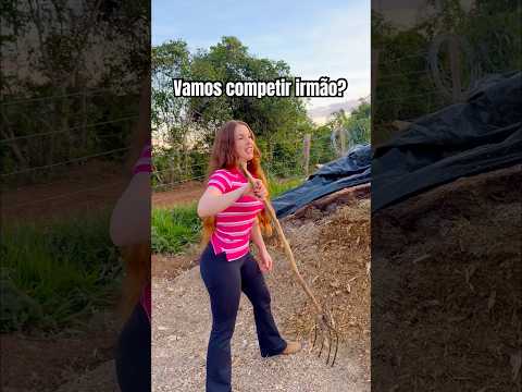 Estratégia pra fazer o irmão trabalhar sem perceber kkk #meme #comedia #engraçado #humor #irmao