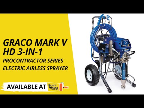 Graco Mark V HD 3-in-1 ProContractor Series Electric Airless Sprayer
