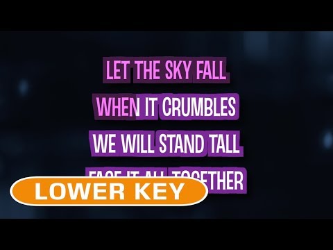Skyfall (Karaoke Lower Key) - Adele