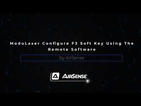 How to configure F3 soft key using remote software on a ModuLaser ASD System