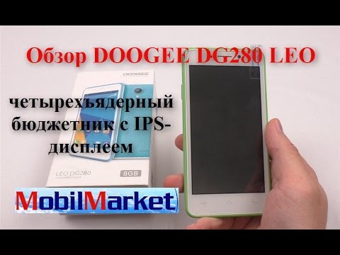 Обзор Doogee DG280 Leo (3G, 1/8Gb, aqua)