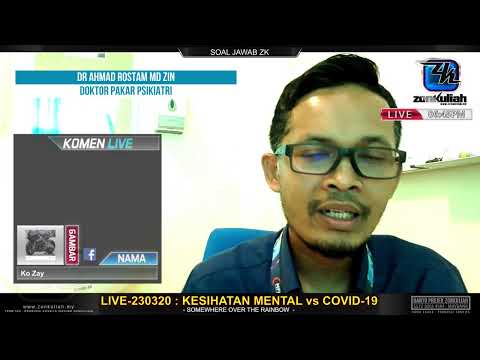 LIVE-230320 :  Kesihatan Mental ketika krisis Covid-19