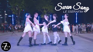 [KPOP IN PUBLIC / ONE TAKE] LE SSERAFIM (르세라핌) ‘Swan Song’ | DANCE COVER | Z-AXIS FROM SINGAPORE