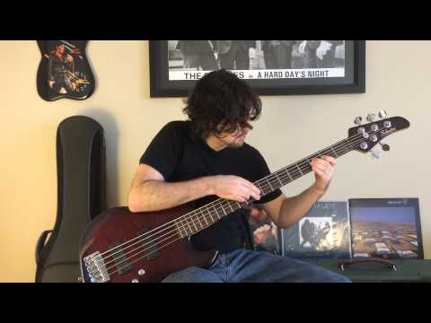 Heart and Soul (bass tapping) - Schecter 5 string bass
