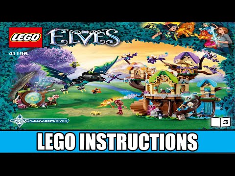 LEGO Instructions - Elves - 41196 - The Elvenstar Tree Bat Attack (Book 3)