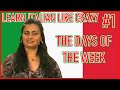 Learn the days of the week