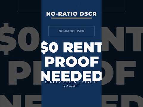 No-ratio DSCR — who it's for and when to use it