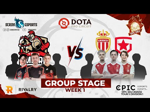Team Empire vs AS Monaco Gambit - DPC EEU 2021/22 Tour 1: Division I - Group Stage - Week 1