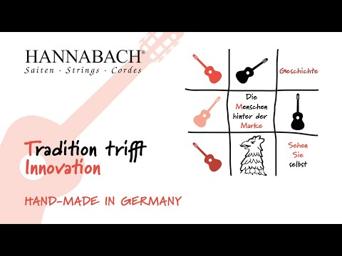 Hannabach Saiten - Innovation x Tradition