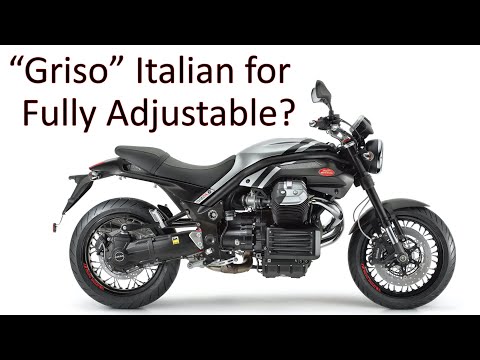 2 Clicks Out: Moto Guzzi Griso 8V 1200 SE suspension setup