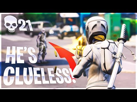 WHAT WAS THIS GUY DOING?? SOLO 21K Game - Fortnite