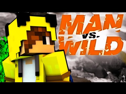 Man VS Wild in Minecraft Hindi - EPIC Jungle Survival!