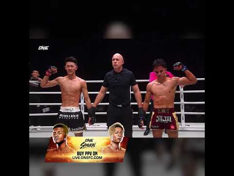 STAR performance 🌟 Shimon stays unbeaten in ONE with a unanimous decision win over Johan Ghazali!