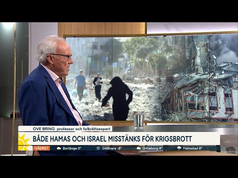 Så bryter Israel och Hamas mot krigets lagar: "Mänskliga sköldar oc… | Nyhetsmorgon | TV4 & TV4 Play