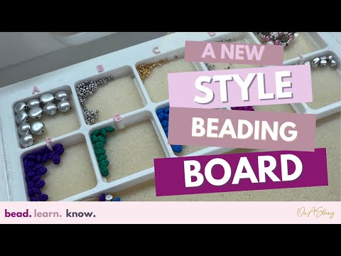 A New Style of Beading Board | Change Your Beading Mat | Interchangeable For How YOU Want to Bead