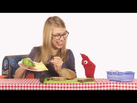 Deutsch mit Socke Folge 19 Ein pausenbrot fuer Socke
