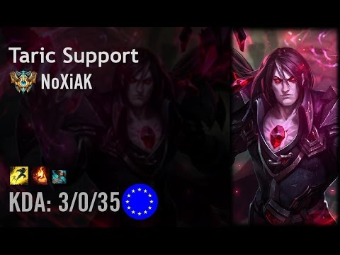Taric Support vs Trundle - NoXiAK - EUW Challenger Patch 6.8