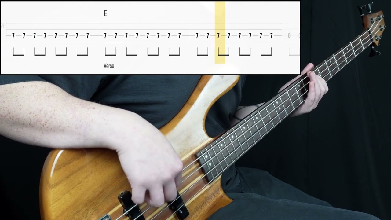 The Cranberries - Dreams (Bass Cover) (Play Along Tabs In Video)