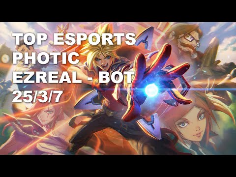 Top Esports Photic Bot Ezreal vs Varus - KR Challenger Patch 10.8