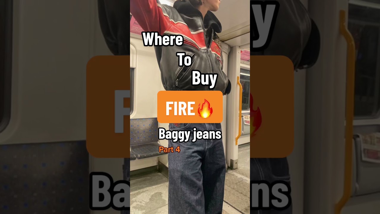 Best baggy jeans brands 👖🖤  #streetwear #baggyjeans