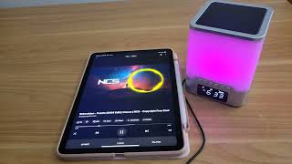 Alarm Clock for Bedroom, Night Light Bluetooth Speaker Review