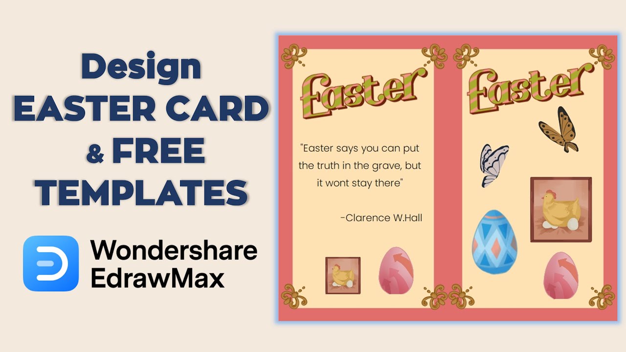 22.How to Design Easter Card - Free Editable Easter Cards Templates | EdrawMax