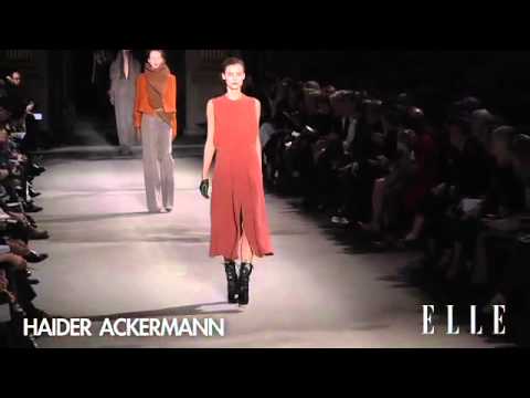 Haider Ackermann. Paris Fashion Week otoño - invierno 2012-2 | Elle España