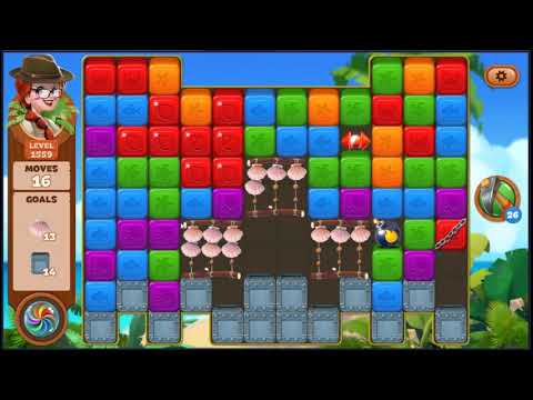 Lost Island Blast Adventure Level 1559 - NO BOOSTERS 🏝️ | SKILLGAMING ✔️