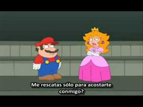 Mario Bros salva a la Princesa