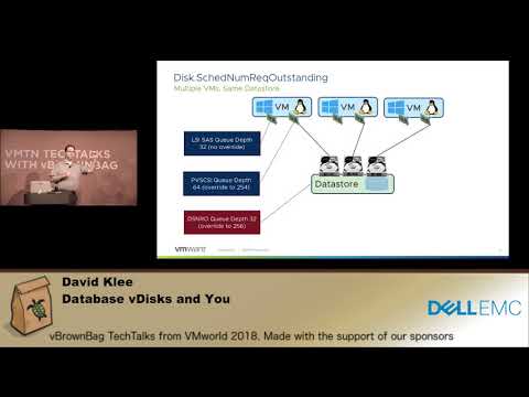 David Klee - Database vDisks and You