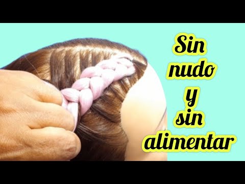 HOW TO BRAIDS WITH KANEKALON WITHOUT FEEDING AND WITHOUT A KNOT/USING KANEKALON WITH THE FIST TEC...