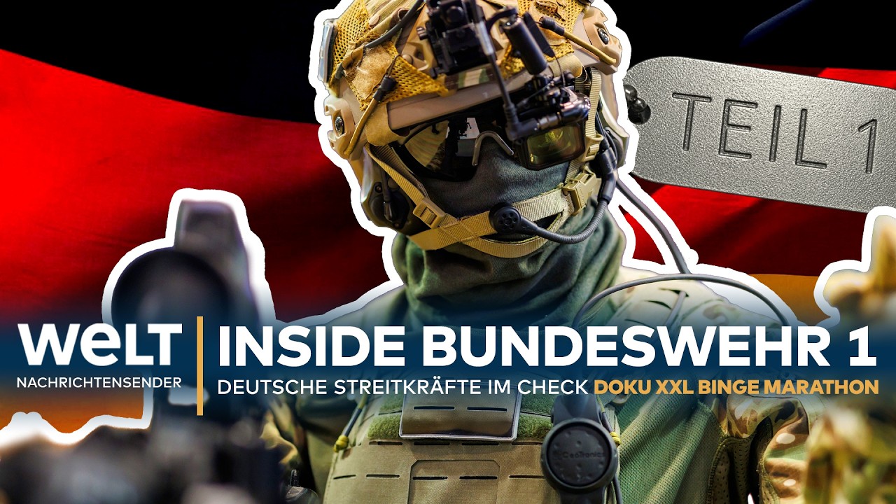INSIDE BUNDESWEHR: Deutsche Technik, Waffen & Hubschrauber im Check – Teil 1 I WELT Binge Marathon