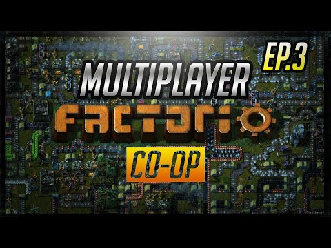 Factorio Multiplayer Co-op! Episode 3 -Mass Production!