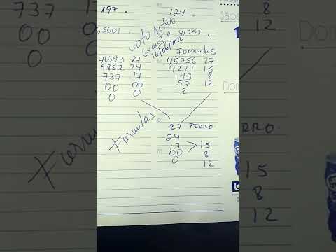 formulas to win active lotto #activelotto #lagranjita #activelottoformulas #venezuela