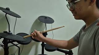 Ezekiel drumming on 10000 Thousand Reasons, 6 June 2025