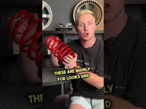 Lowering springs vs coilovers!