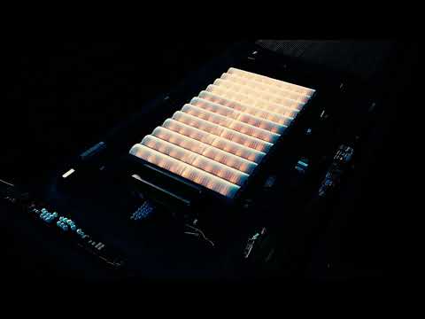 Night View of the Farm's Two Acre Greenhouse - Mavic 2 Pro