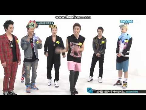 B.A.P dancing to Madonna, Magic, Move, No Mercy and Warrior