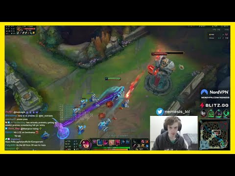 Nemesis testing limit with Yone in KR - Nemesis KR journey