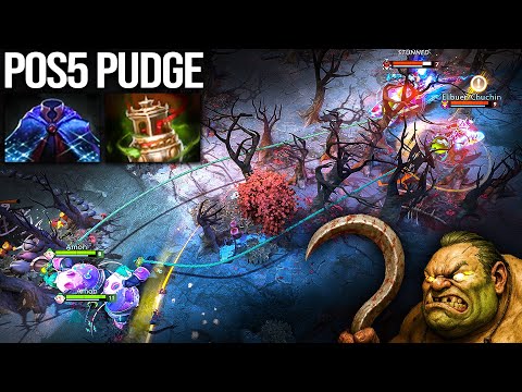 Why Is The Enemy PUDGE Pos5 Always Better?! | Pudge Official