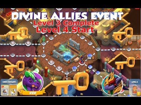 Divine Allies Event-Dragon Mania legends | New Chrono Divine Event |  Castle Event | DML