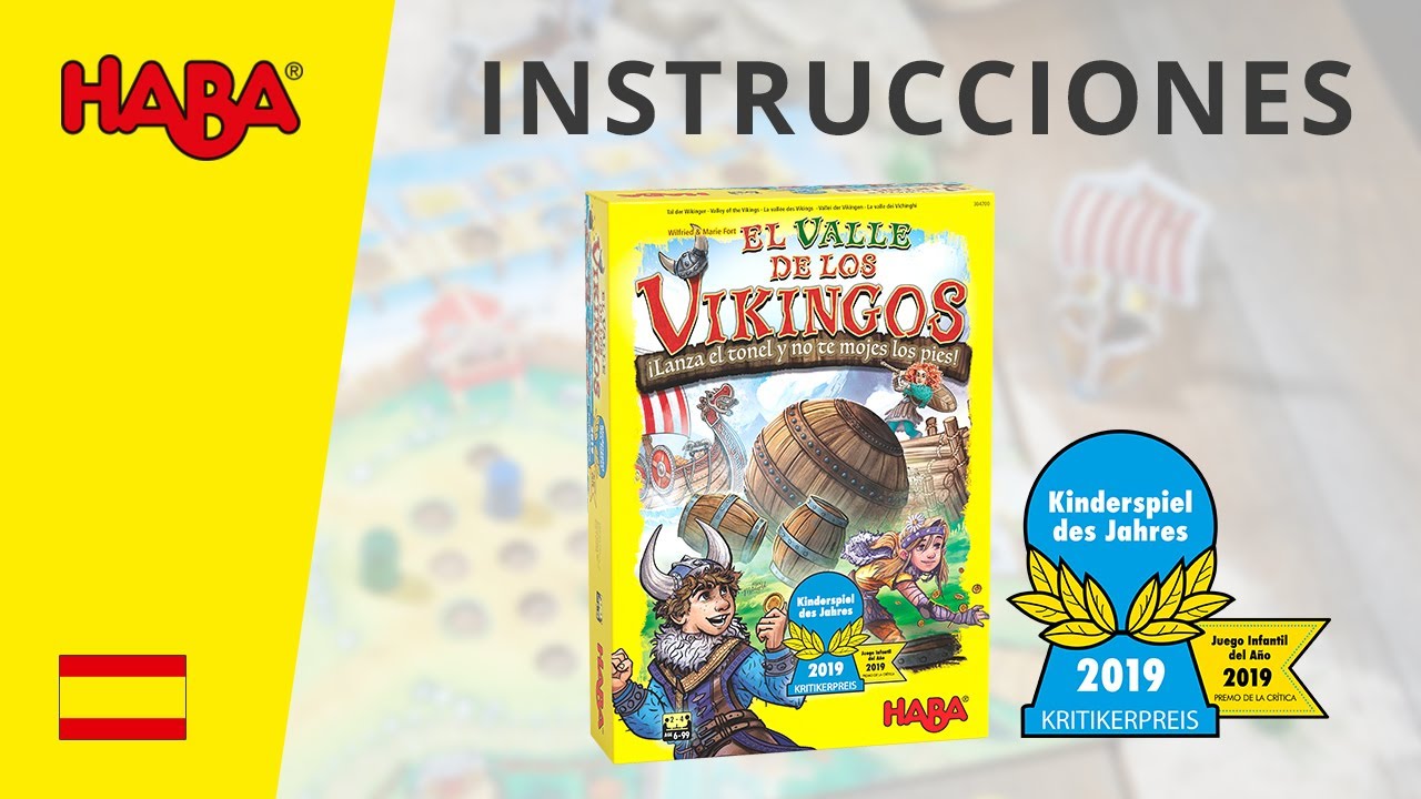 HABA El Valle de los vikingos (Instrucciones) - Kinderspiel des Jahres 2019