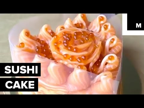 This Cake is Made Completely Out of Salmon