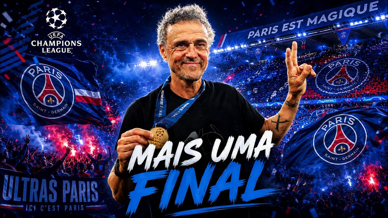 PSG EM MAIS UMA FINAL DE CHAMPIONS LEAGUE