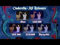 Cinderella Comparison All Video Release