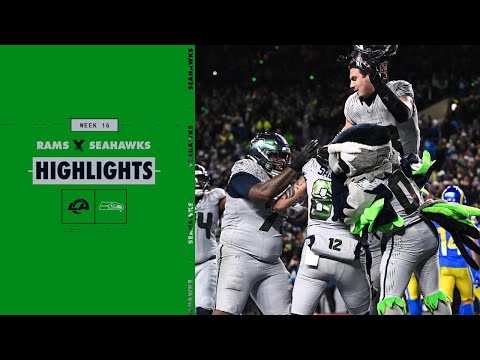 Seattle Seahawks vs. Los Angeles Rams Highlights | 2025 Regular Season Week 16