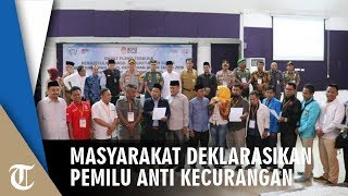 Deklarasi Pemilu Anti Kecurangan di Kabupaten Tangerang