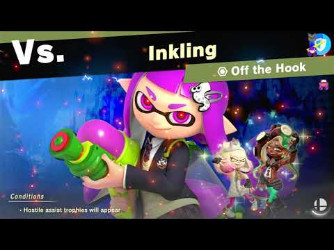 Super Smash Bros Ultimate World of Light: Inkling vs Off the Hook