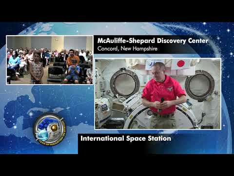 Expedition 56 Education Interview with McAuliffe Shepard Discovery Center - August 9, 2018